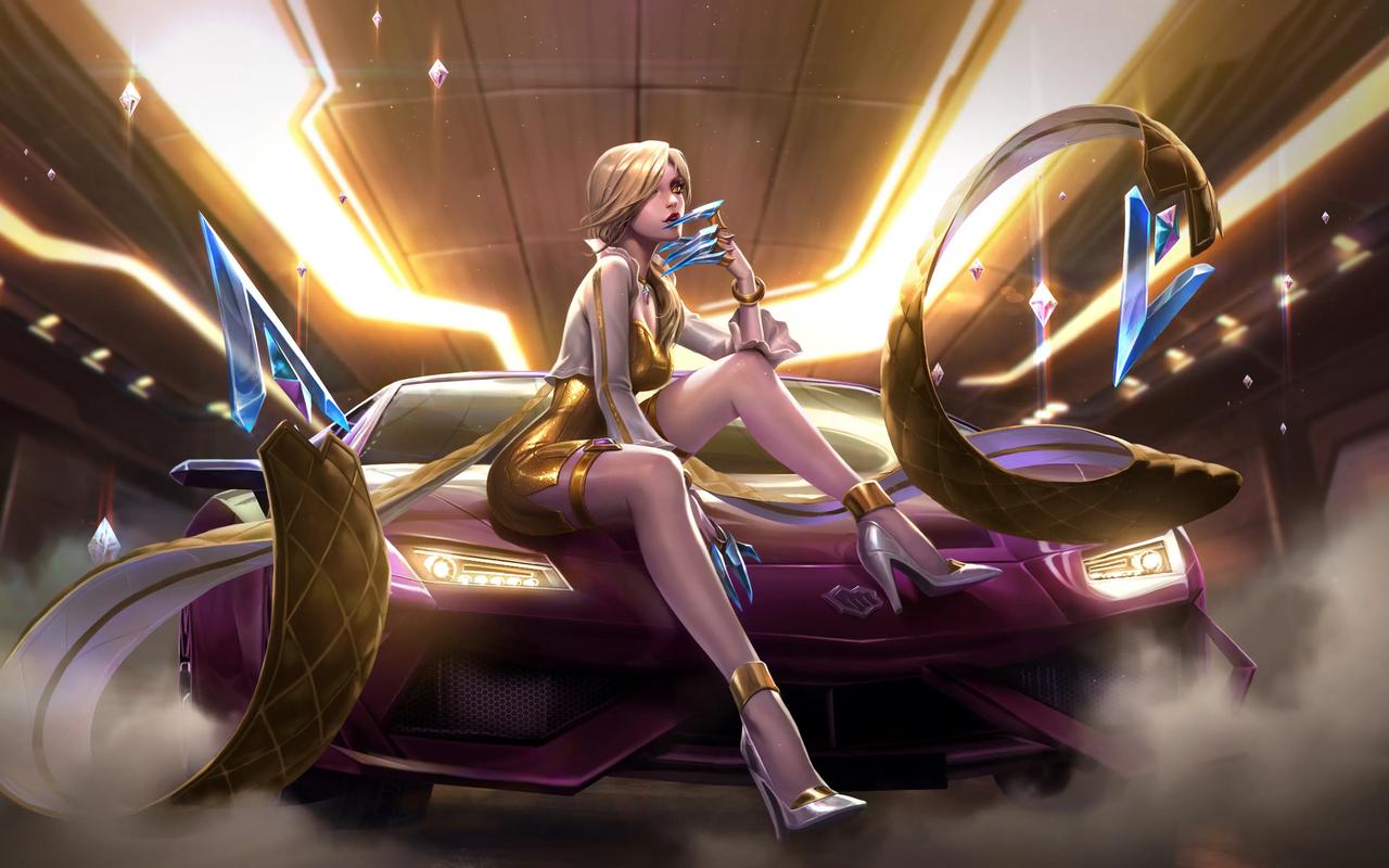 第一局我们奥莉安娜的发育没有很好 打不出来很高的伤害